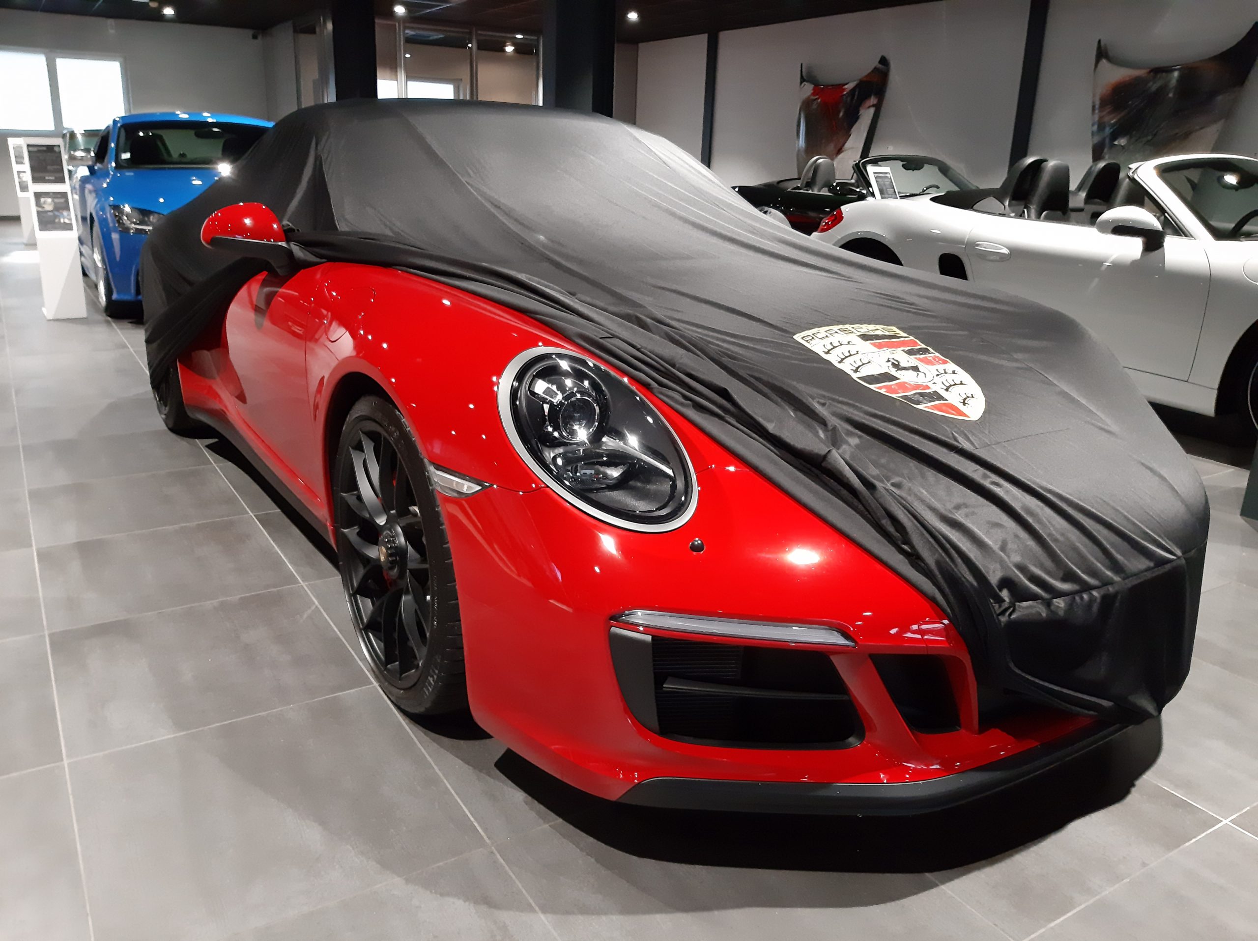 Bâche Housse de protection intérieure convient pour Porsche 911 - (992)  Carrera / S / 4 / 4S